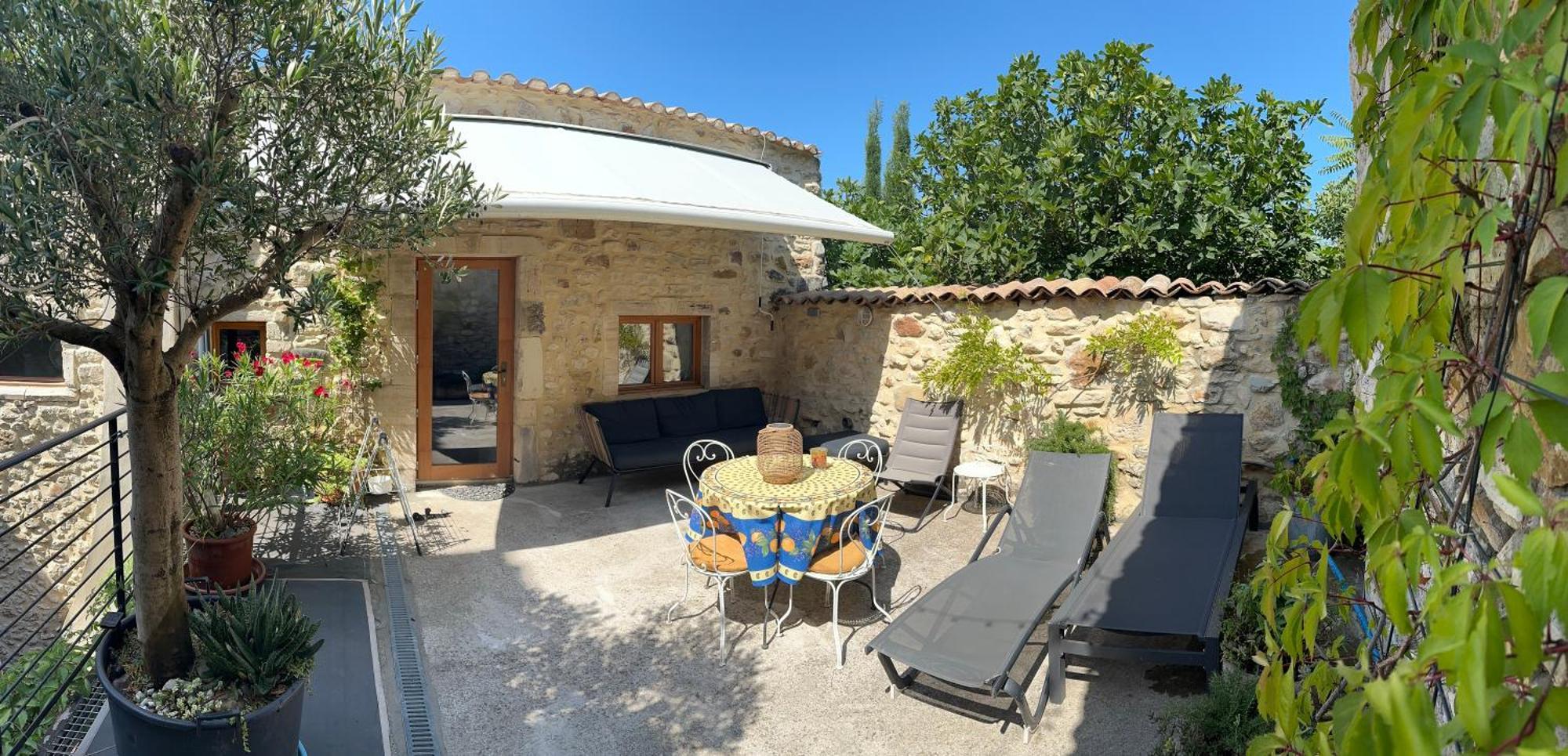 La Sarrasine Villa Aigueze Exterior foto