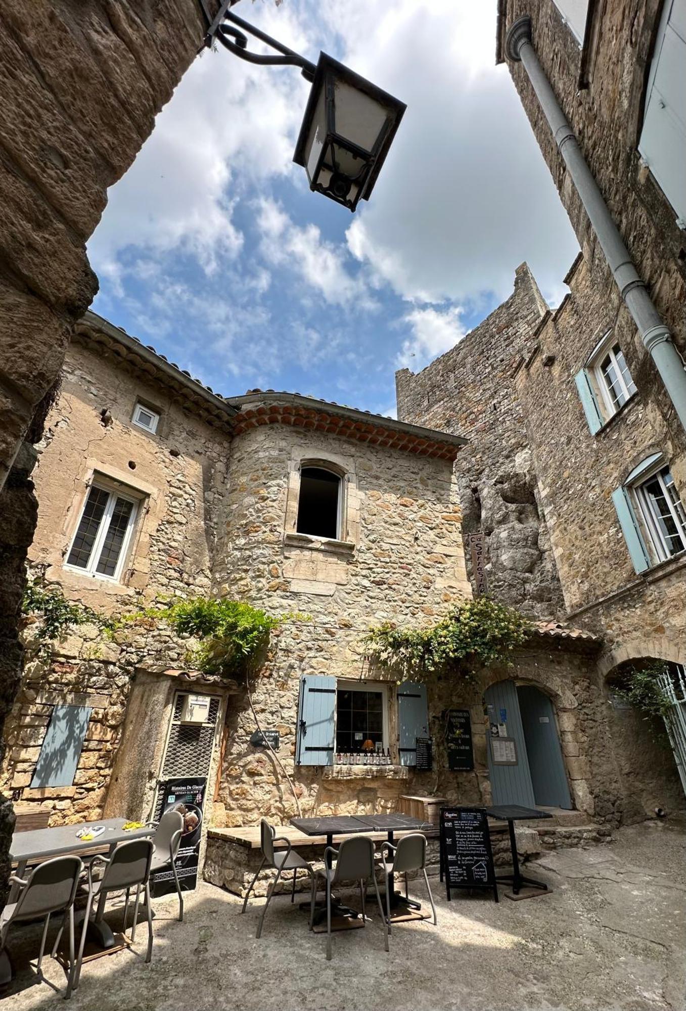La Sarrasine Villa Aigueze Exterior foto