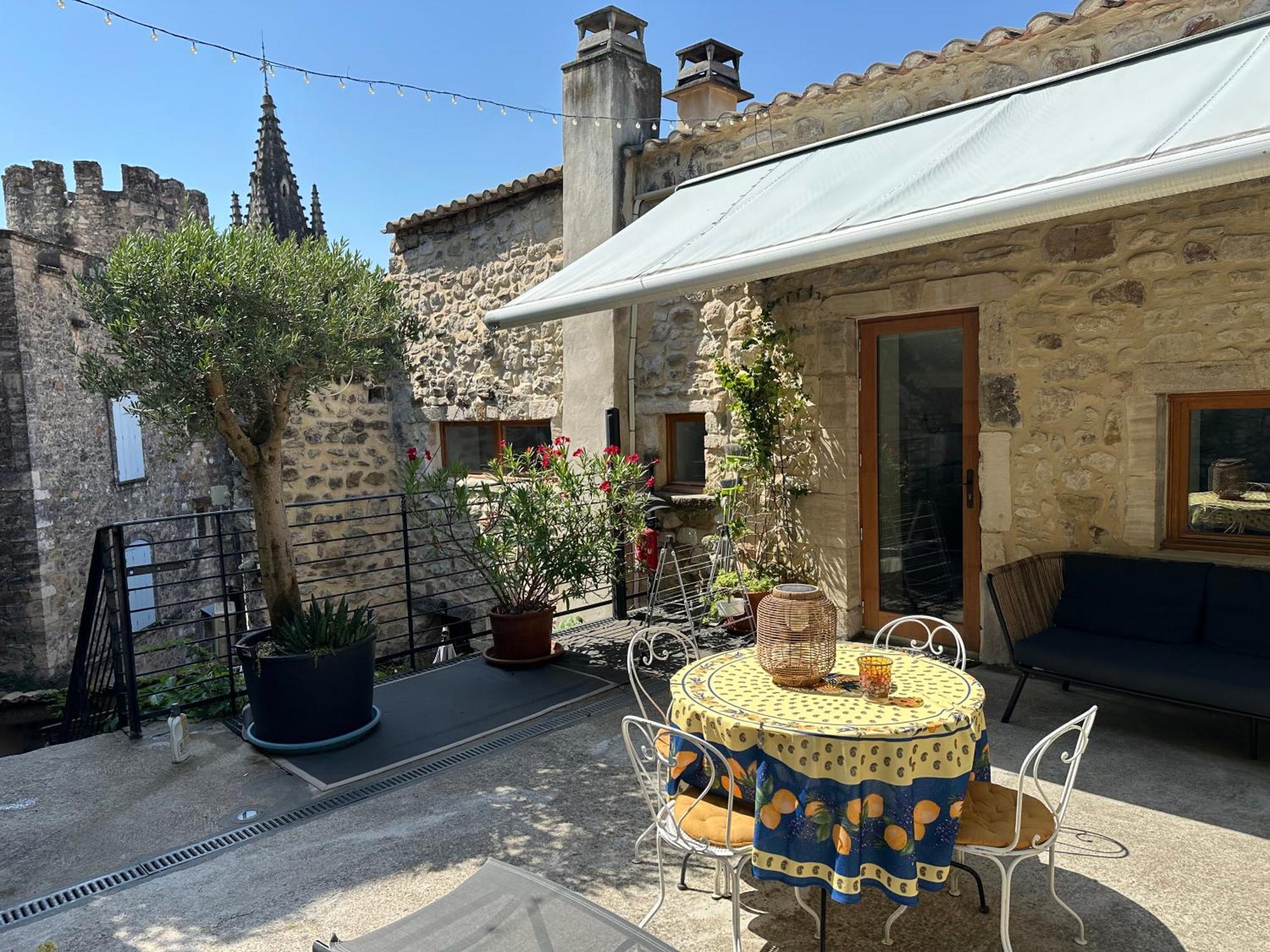 La Sarrasine Villa Aigueze Exterior foto
